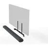Image de Flexson Support TV pour Sonos Arc & Sonos Arc Ultra (1 pièce, Installation murale), Pied + support mural pour enceinte, Noir
