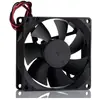 Image de RS PRO Ventilateur axial 24 V c.c., 40 ± 15%cfm, 8 (80 mm), Ventilateur PC, Noir