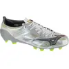 Image de Mizuno, Hommes, Chaussures de football, Alpha II Pro FG Weiss (41), Blanc, Argent