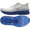 Image de Mizuno, Hommes, Chaussures de course à pied, Wave Skyrise Chaussures pour hommes, Blanc, Bleu, Multicolore