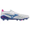 Image de Mizuno, Unisexe, Chaussures de football, Morelia Neo Iv ss Japan Fg (42.5), Blanc, Bleu, Rose