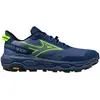 Image de Mizuno, Hommes, Chaussures de course à pied, Wave Mujin 11 - Trailrunningschuhe - Herren (44.5), Bleu, Jaune
