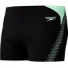 Image de Speedo, Filles, Short de bain, Hyperboom Splice Aquashort, Noir, Vert, (5)