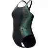 Image de Speedo, Femmes, Maillot de bain, Digital Printed Medalist 1 Pc, Turquoise, (42)