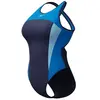 Image de Speedo Maillot De Bain High Neck Splice Cross Back UK 36