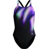 Image de Speedo, Femmes, Maillot de bain, Placement Printed Powerback, Noir, (36)