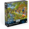 Image de The House of Puzzles Puzzle 1000 pieces Wind at the Willows (1000 pièces)