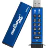 Image de iStorage Datashur Pro (64 Go, USB-A), Clé USB, Bleu, Noir