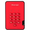 Image de iStorage diskAshur2 SSD 8TB - Rouge (8 To), SSD externe, Rouge