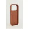 Image de Mujjo Étui en cuir Troubadour - étui en cuir pour iPhone 18 Pro / 17 Pro compatible avec MagSafe (beige) (Apple iPhone 17 Pro, Apple iPhone 18 Pro), Coque pour téléphone portable, Marron