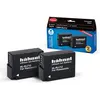 Image de Hähnel Hahnel HL-PLC12 Twin Pack Lithium-Ion (Li-Ion) 1000 mAh (Batterie de l'appareil photo), Alimentation pour appareil photo, Noir