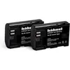 Image de Hähnel HL-E6, batterie de 2 appareils photo remplace la batterie d'origine LP-E6 7.2 V 1650 mAh (Batterie de l'appareil photo), Alimentation pour appareil photo, Noir