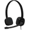 Image de Logitech H151 (Filaire, USB-A), Casque micro de bureau, Noir