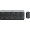 Image de Logitech MK470 (DE, Sans fil), Clavier, Gris