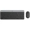 Image de Logitech Clavier Et Souris Sans Fil Mk470 Allemand