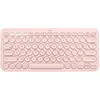 Image de Logitech K380 (DE, Sans fil), Clavier, Rose, Pink
