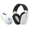 Image de Logitech G Combo De Jeu Sans Fil - (Sans fil), Casque gaming, Vert, Blanc, Noir