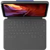 Image de Logitech Rugged Folio (Apple iPad 2022 (10e génération), Apple iPad 2025 (11e génération)), Clavier pour tablette, Gris
