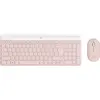 Image de Logitech MK470 Slim Combo (Français, Filaire), Clavier, Rose