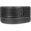 Image de Logitech Wave Keysergonomic Kb Graphite (Italien, Sans fil), Clavier, Gris