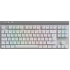 Image de Logitech G G515 Lightspeed TKL toetsenbord Draadloos Wit