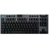 Image de Logitech G915 X LIGHTSPEED TKL (DE, Filaire, Sans fil), Clavier, Noir