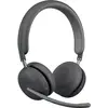 Image de Logitech Zone Wireless 2 Teams Uc (Filaire, Sans fil, USB-C, Les équipes Microsoft), Casque micro de bureau, Gris