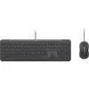 Image de Logitech MK620 Combo for Business (DE, Filaire), Clavier, Gris
