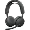 Image de Logitech Zone Wireless 2 ES (Filaire, Sans fil, USB-C), Casque micro de bureau, Gris, Noir