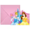 Image de Procos, Carte de voeux + papier à lettres, 6 invitations Princess (6 pcs)