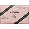 Image de Apivita, Savon pour les mains, Savon naturel Rose & Poivre noir (Savon solide, 125 g)