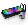 Image de Valkyrie Ch odzenie wodne Jarn 280 ARGB Czarne, Refroidissement liquide CPU, Noir