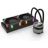 Image de Valkyrie Ch odzenie wodne Dragonfang 240 ARGB Czarne, Refroidissement liquide CPU, Noir
