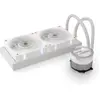 Image de Valkyrie Ch odzenie wodne Dragonfang 240 ARGB Bia e, Refroidissement liquide CPU, Blanc