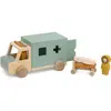 Image de Trixie Baby Bébé ambulance en bois
