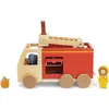 Image de Trixie Baby Bébé pompier en bois