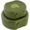 Image de Trixie Baby Boîte à goûter avec fermeture à clic Lot de 2 Dino, Lunch box, Vert