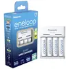 Image de Panasonic Chargeur USB de base eneloop BQ-CC61 (4 pcs, AA, Piles rechargeables + chargeur), Chargeur de batterie