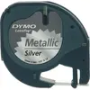 Image de Dymo, Ruban d'étiquetage, S0721730 (1.20 cm, Argent)