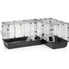 Image de Savic Cubix Corner - black-black, Cage + enclos