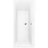 Image de Villeroy & Boch, Baignoire, Baignoire rectangulaire Subway 75 x 170 cm blanc alpin lisse UBA170SUB2V-01 (160 l, 170 cm, 75 cm)