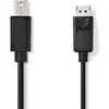 Image de Nedis Câble DisplayPort (2 m), Câble vidéo, Noir