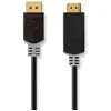 Image de Nedis Câble Displayport Ccbw37100at20 Dp M-hdmi Connecteur 4k Plaqué Or 2 M 30hz