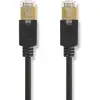 Image de Nedis Câble Cat 6 Connecteur RJ45 3.00m rond LSZH (F/UTP, CAT6, 3 m), Câble réseau