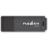 Image de Nedis Lecteur flash USB 3.0 - Clé USB compacte - 128 Go - Lecture à 80 Mbit/s - Écriture à (128 Go), Clé USB, Noir