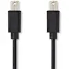 Image de Nedis Mini DisplayPort Cable DisplayPort 1.2 Mini DisplayPort Male Mini DisplayPort Male 21.6 Gbps N (1 m), Câble vidéo