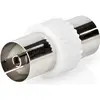 Image de Nedis Adaptateur coaxial IEC (Coax ial) femelle - IEC (Coaxia) femelle (Fiches et connecteurs), Câble d'antenne