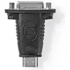 Image de Nedis Connecteur HDMI, Adaptateur données + vidéo, Noir, Argent