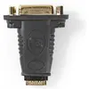 Image de Nedis Adaptateur HDMI DVI, HDMI femelle / DVI-D femelle 24+1 pôles, Adaptateur vidéo, Noir, Or