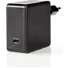 Image de Nedis WCPD60W100BK (60 W, 1 portion), Chargeur USB, Noir